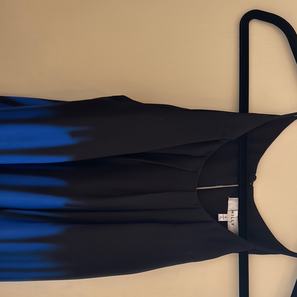 Milly Women's Black & Blue Top Size 6